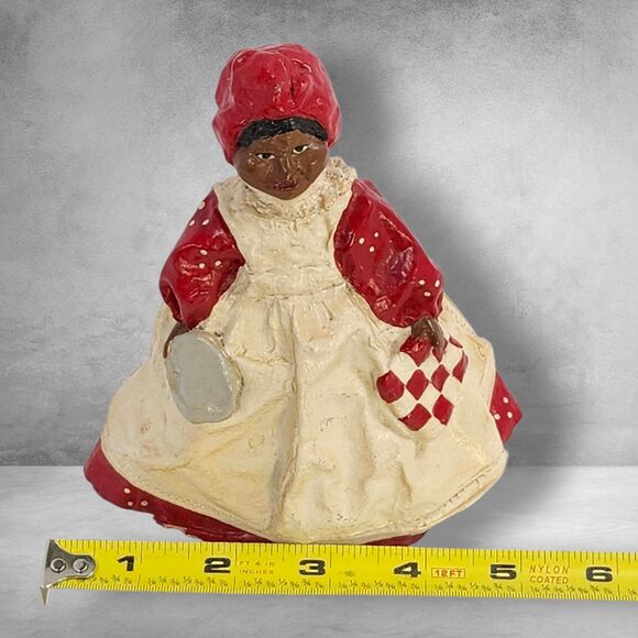 Vintage Ike & Sandy Spillman “Geraldine” Resin Figurine 1976–1987 Folk Art RARE - Picture 12 of 12